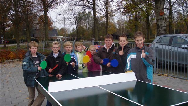 Table de ping-pong d'extérieur anthracite en béton - HeBlad