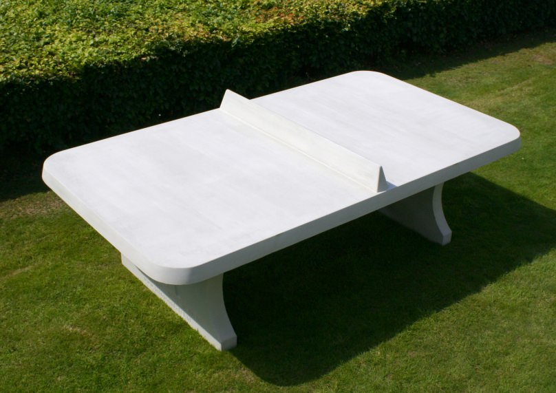 Table de ping-pong d'extérieur anthracite en béton - HeBlad