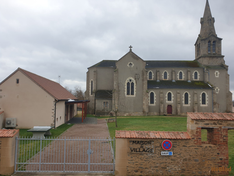 Le Bourg de Arpheuilles Saint Priest