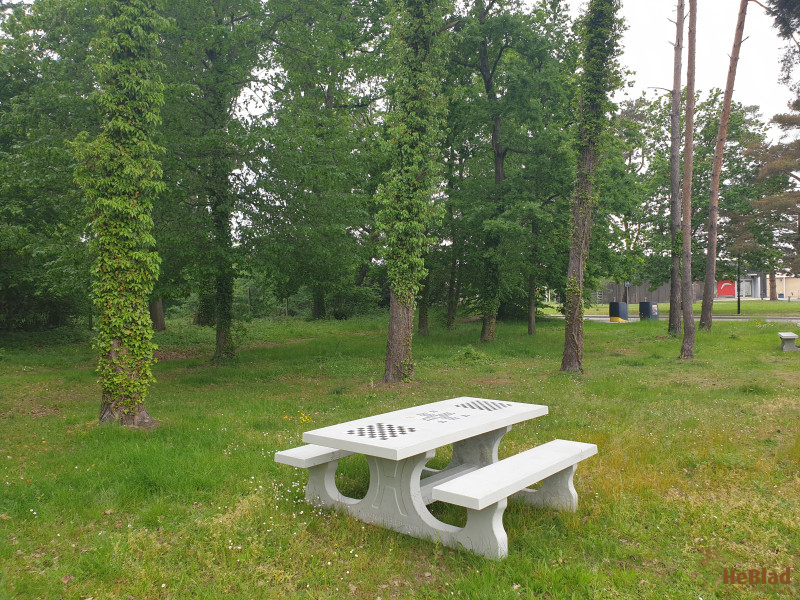 Parking de Salle de fêtes de la commune de Saint-Sébastien-De-Morsent
