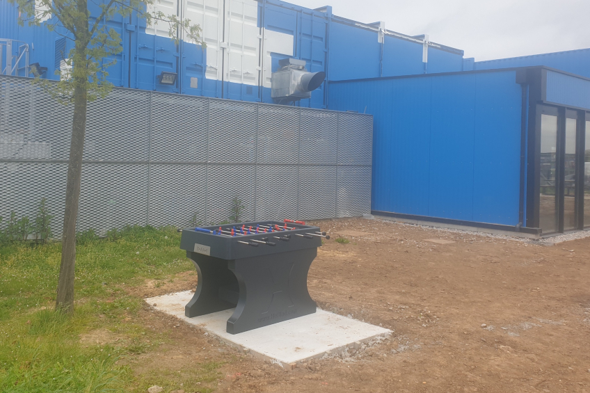 Rosny sur Seine - Renovation de l'Aire de Rosny Sud de la A13 de Rosny sur Seine