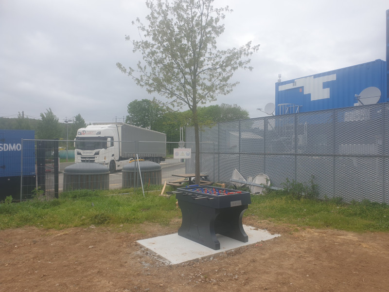 Rosny sur Seine - Renovation de l'Aire de Rosny Sud de la A13 de Rosny sur Seine