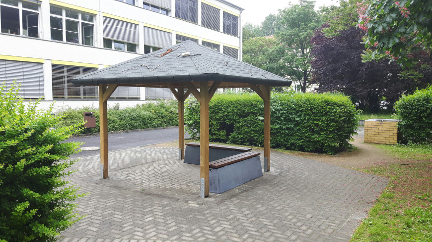 Banc DeLuxe en béton anthracite