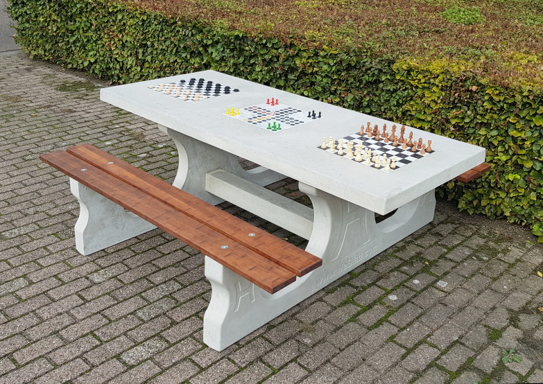 Table jeux en bois 3 en 1