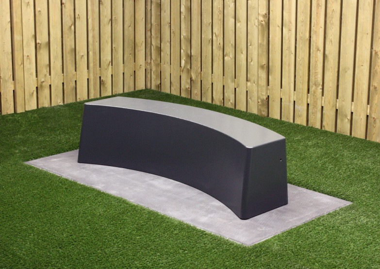 Banc Standard oval anthracite