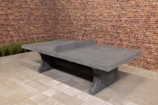 Table de ping-pong béton anthracite