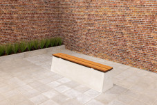 Banc DeLuxe en différents couleurs.