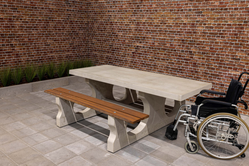 Ensemble pique-nique DeLuxe, accessible aux fauteuils roulants