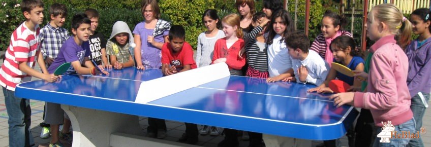 Tables de ping-pong en béton pour l‘espace public